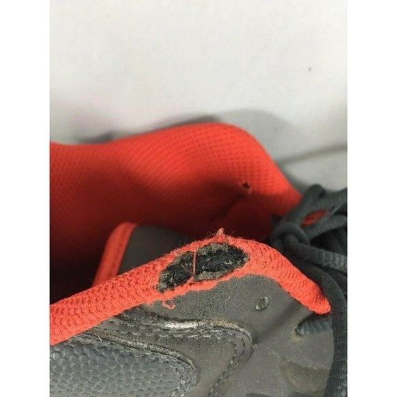 Nike Zoom Air Mens 13 Red Grey 2012 Basketball Shoes 554989 Sneakers - Picture 12 of 12